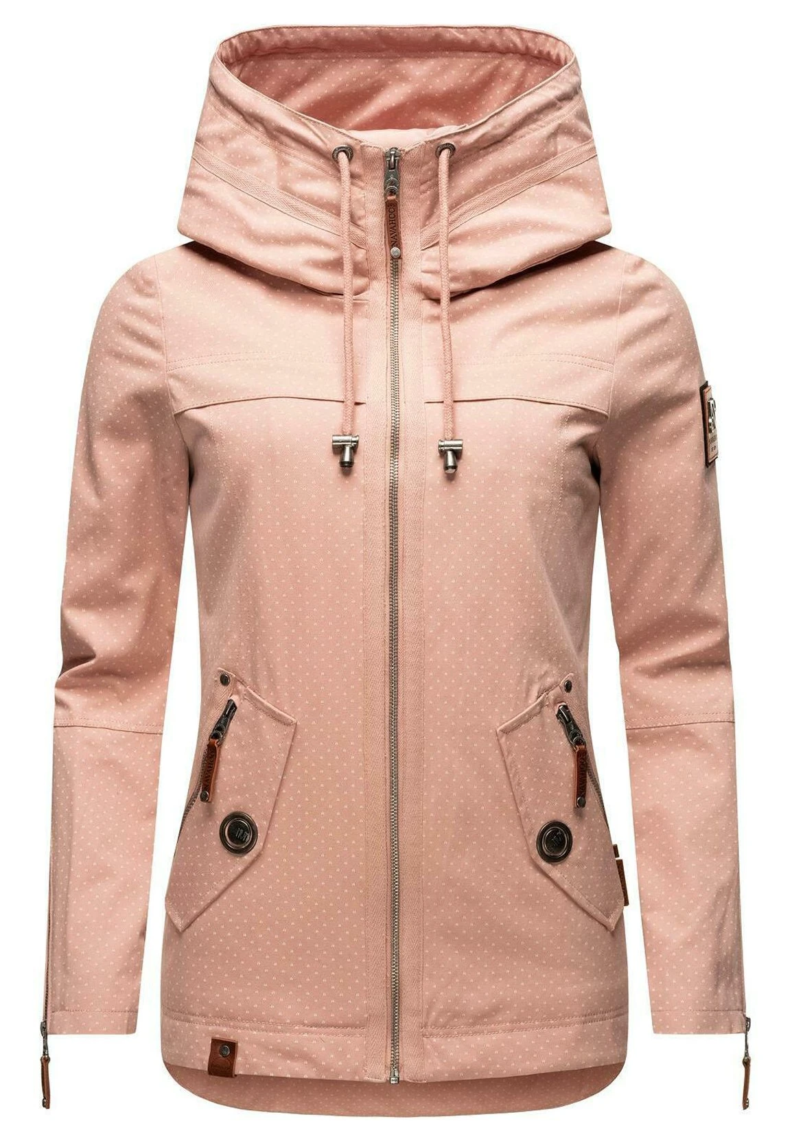 Wekoo - Parka - Light Rose Dots